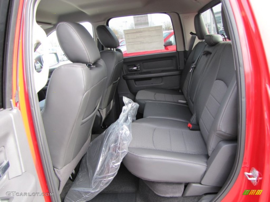 Dark Slate Gray Interior 2012 Dodge Ram 1500 Sport Crew Cab Photo #56790819