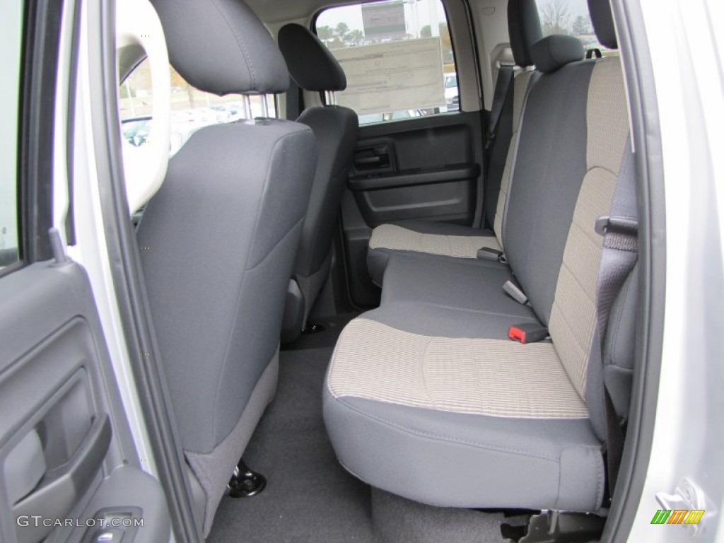 Dark Slate Gray/Medium Graystone Interior 2012 Dodge Ram 1500 Express Quad Cab Photo #56790942