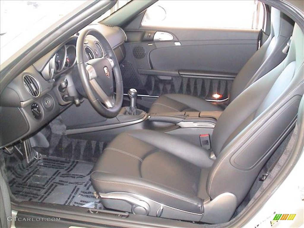 Black Interior 2009 Porsche Boxster Standard Boxster Model Photo #56790957