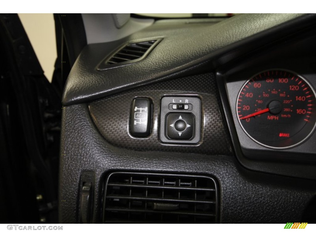 2006 Lancer Evolution IX - Tarmac Black / Black Leather photo #26