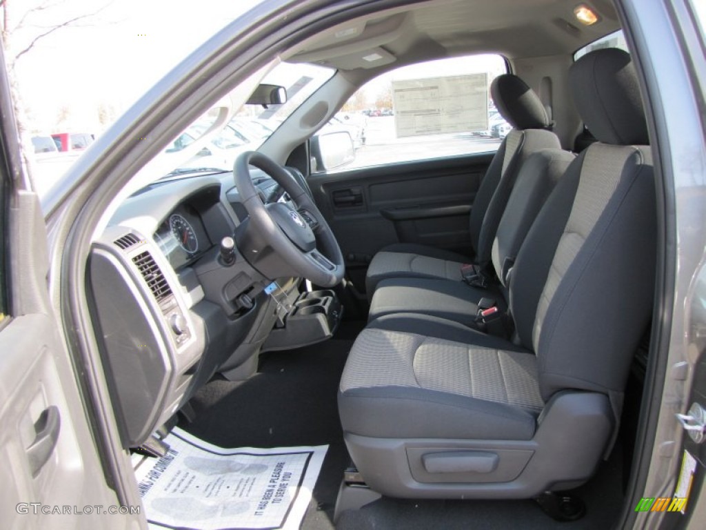 2012 Ram 1500 ST Regular Cab - Mineral Gray Metallic / Dark Slate Gray/Medium Graystone photo #6