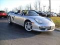 2009 Arctic Silver Metallic Porsche Boxster   photo #57