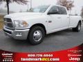 2012 Bright White Dodge Ram 3500 HD Big Horn Crew Cab Dually  photo #1