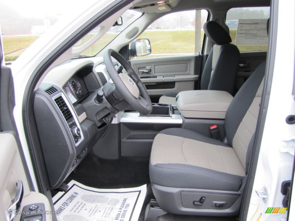 Dark Slate/Medium Graystone Interior 2012 Dodge Ram 3500 HD Big Horn Crew Cab Dually Photo #56791629