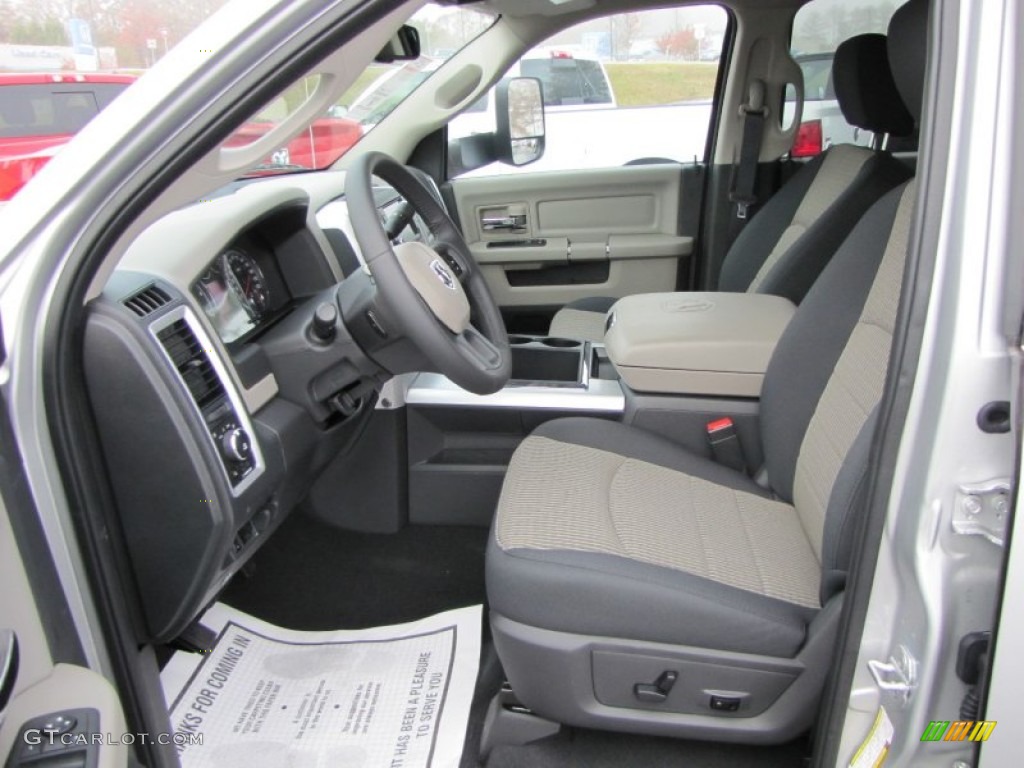 Dark Slate/Medium Graystone Interior 2012 Dodge Ram 3500 HD Big Horn Mega Cab Dually Photo #56791746