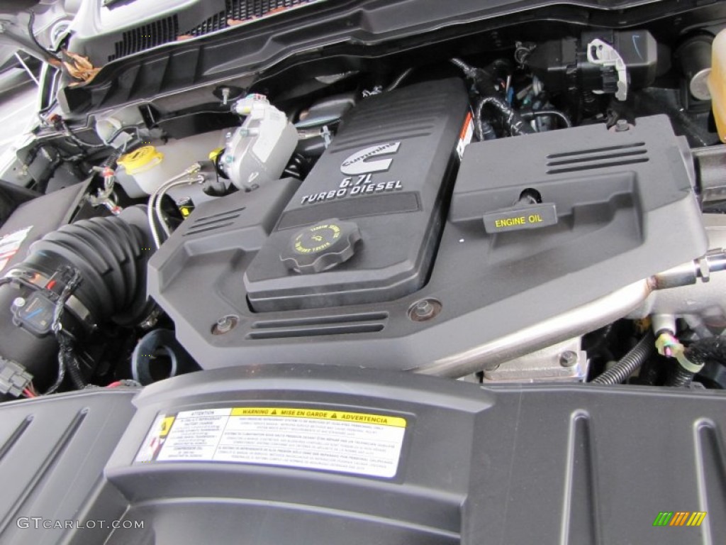 2012 Dodge Ram 3500 HD Big Horn Mega Cab Dually Engine Photos