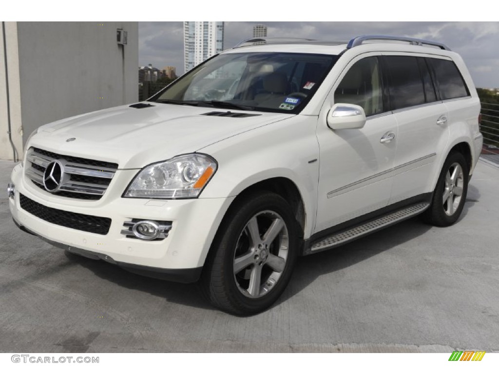 Arctic White 2009 Mercedes-Benz GL 320 BlueTEC 4Matic Exterior Photo #56792274