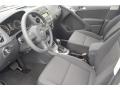 Black 2012 Volkswagen Tiguan S Interior Color