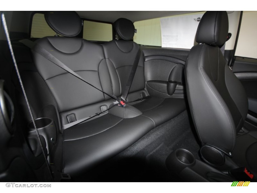 Carbon Black Interior 2012 Mini Cooper Clubman Photo #56792484