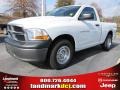 2011 Bright White Dodge Ram 1500 ST Regular Cab  photo #1