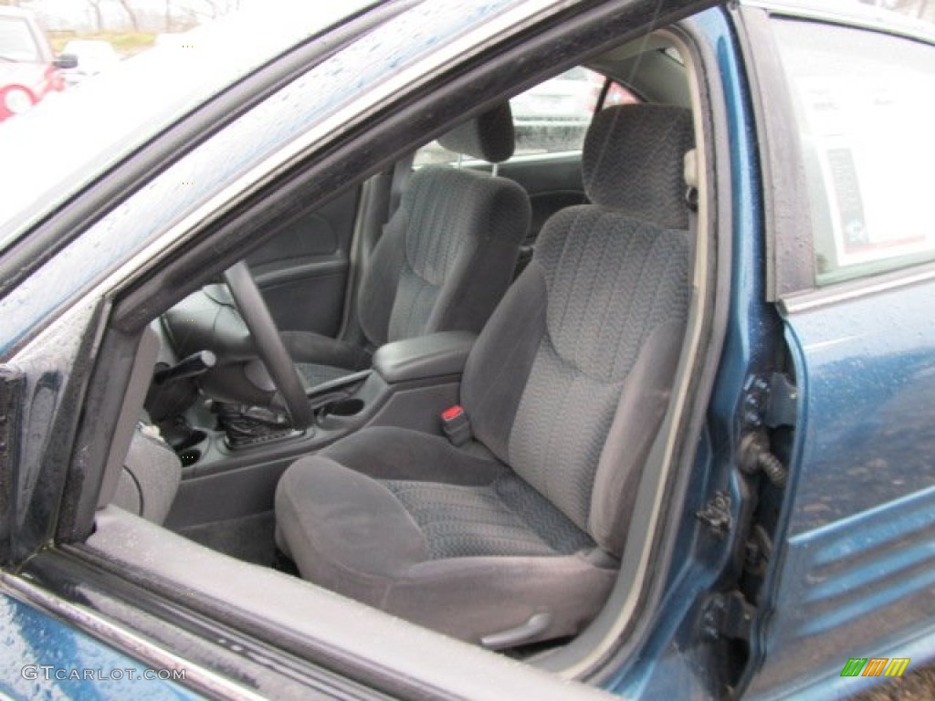 Dark Pewter Interior 2002 Pontiac Grand Am SE Sedan Photo #56793054