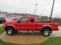 Red - F350 Super Duty XLT SuperCab 4x4 Photo No. 6
