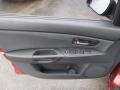 Black 2009 Mazda MAZDA3 i Touring Sedan Door Panel