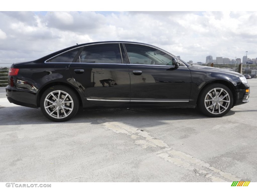 Brilliant Black 2009 Audi A6 3.0T quattro Sedan Exterior Photo #56794535