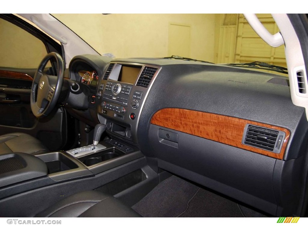 2010 Nissan Armada Platinum Charcoal Dashboard Photo #56794539
