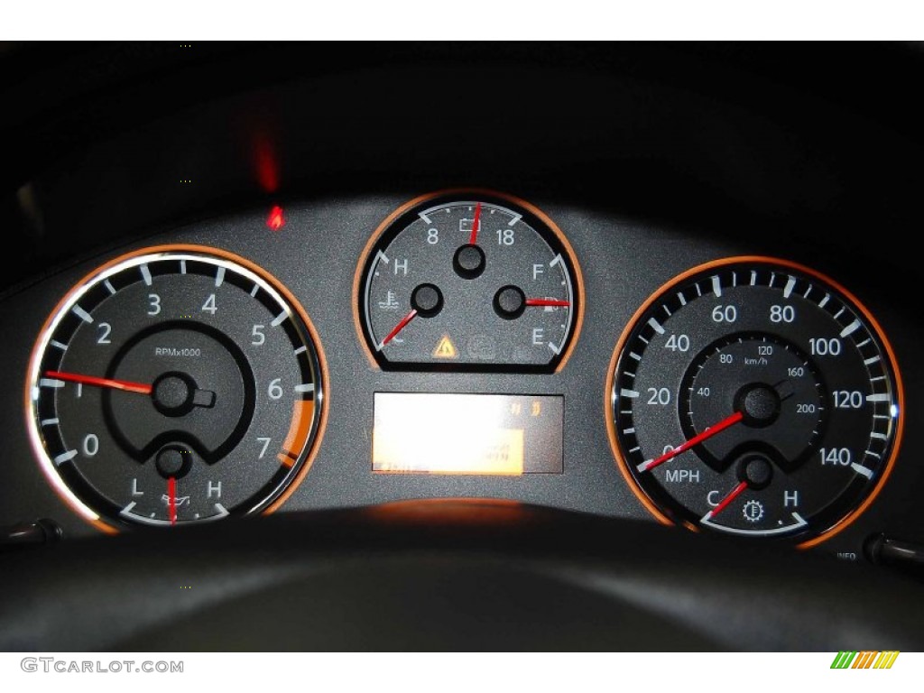 2010 Nissan Armada Platinum Gauges Photos