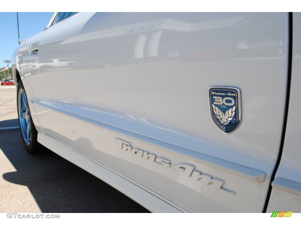 1999 Pontiac Firebird 30th Anniversary Trans Am Coupe Marks and Logos Photo #56794782