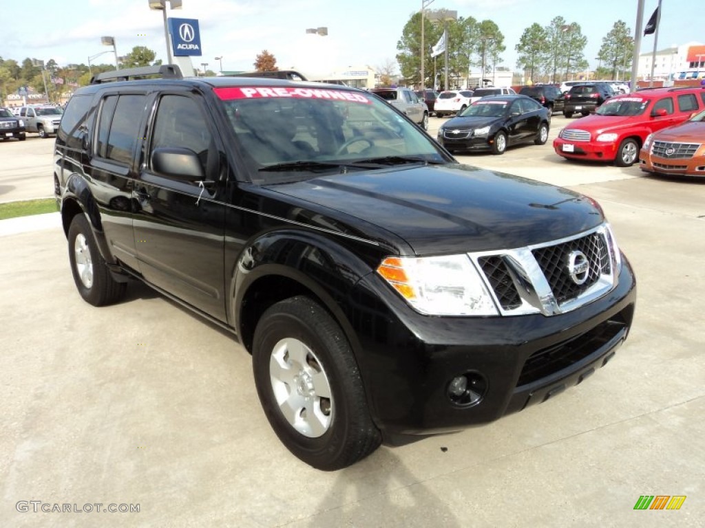 2010 Pathfinder LE - Super Black / Graphite photo #2