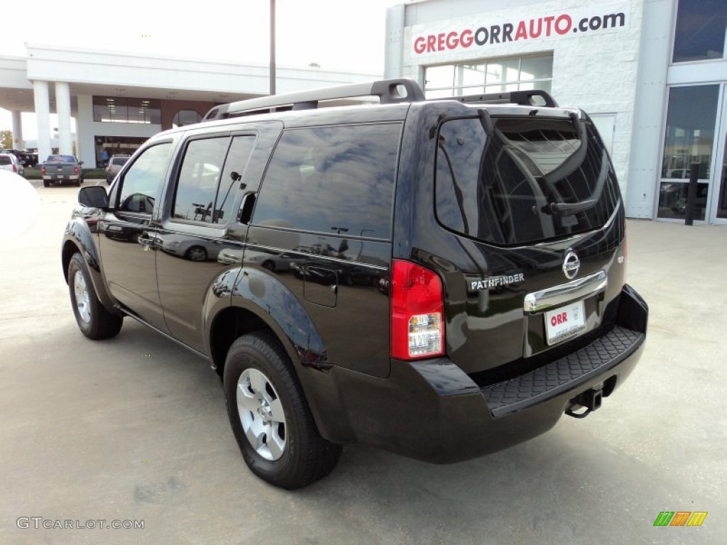 2010 Pathfinder LE - Super Black / Graphite photo #4