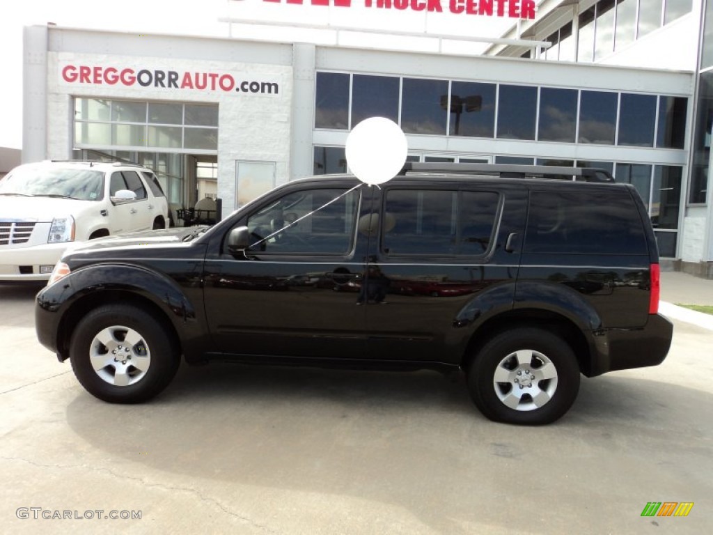 2010 Pathfinder LE - Super Black / Graphite photo #5