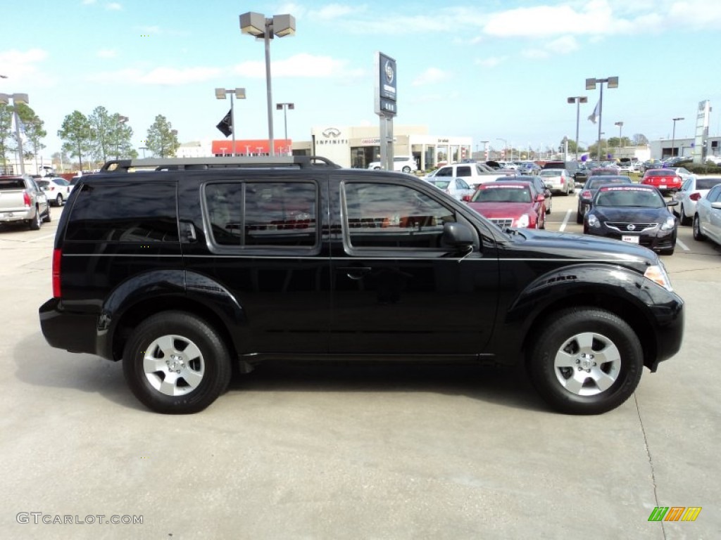 2010 Pathfinder LE - Super Black / Graphite photo #6