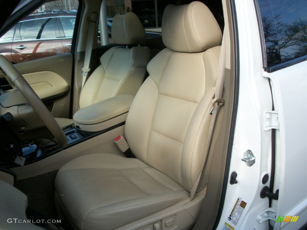 Parchment Interior 2009 Acura MDX Standard MDX Model Photo #56795388