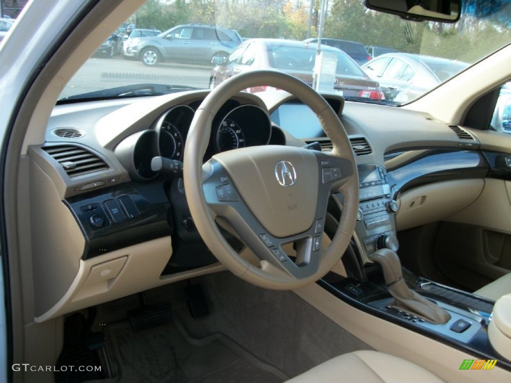 2009 Acura MDX Standard MDX Model Parchment Dashboard Photo #56795418
