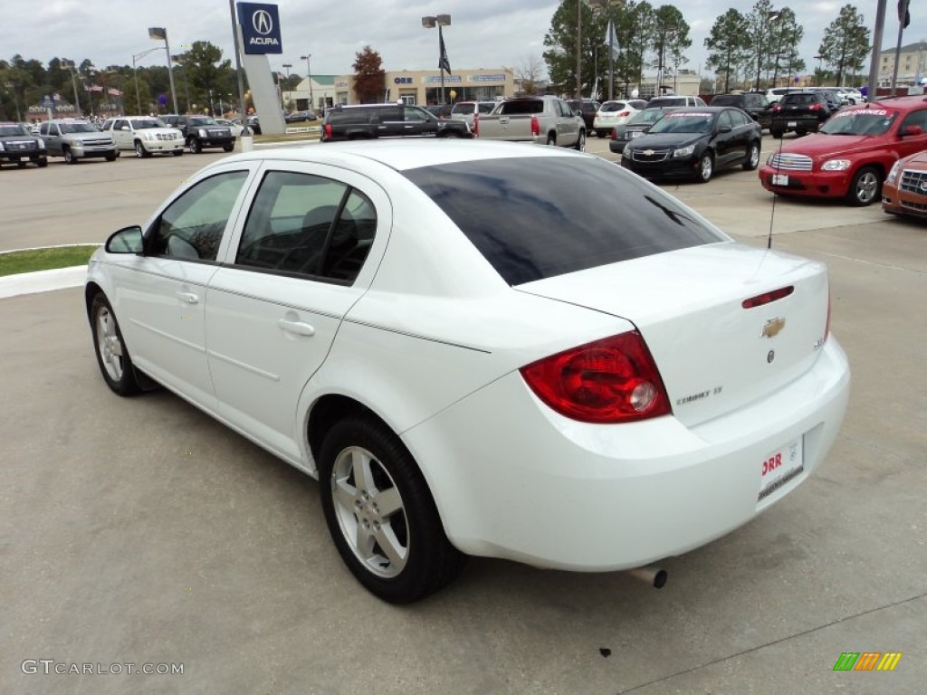 2010 Cobalt LT Sedan - Summit White / Ebony photo #4