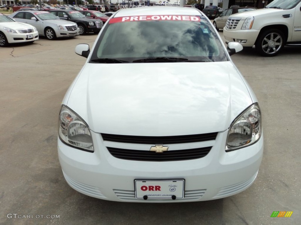 2010 Cobalt LT Sedan - Summit White / Ebony photo #7