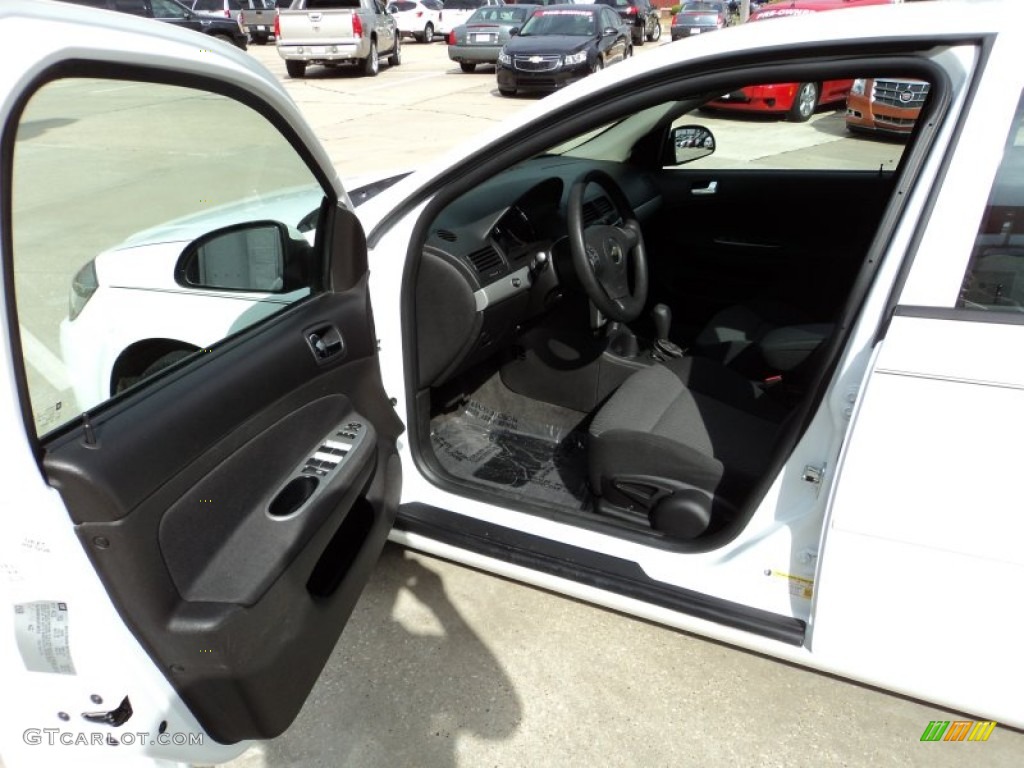 2010 Cobalt LT Sedan - Summit White / Ebony photo #13
