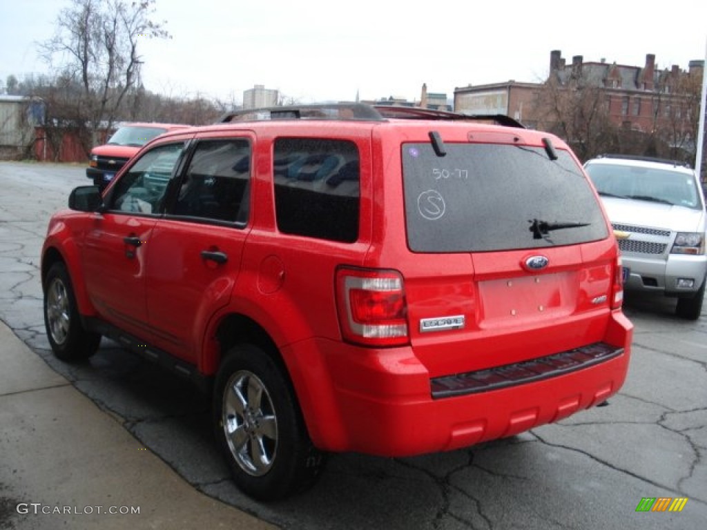 2009 Escape XLT 4WD - Torch Red / Charcoal photo #6