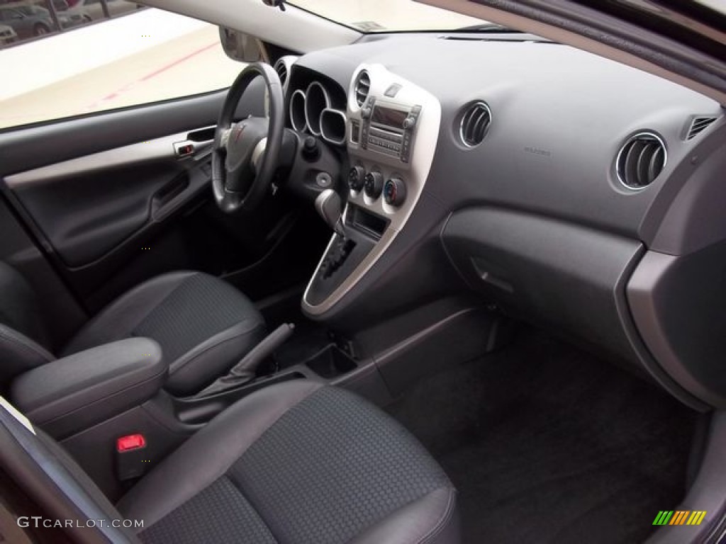 2009 Pontiac Vibe GT Ebony Dashboard Photo #56797017