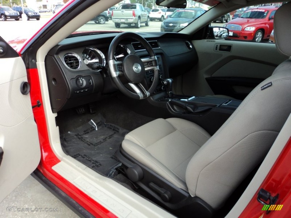 2011 Mustang V6 Coupe - Race Red / Stone photo #15