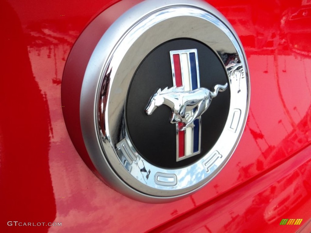 2011 Mustang V6 Coupe - Race Red / Stone photo #21