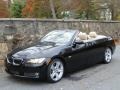 2008 Jet Black BMW 3 Series 335i Convertible  photo #6