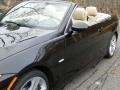 2008 Jet Black BMW 3 Series 335i Convertible  photo #18