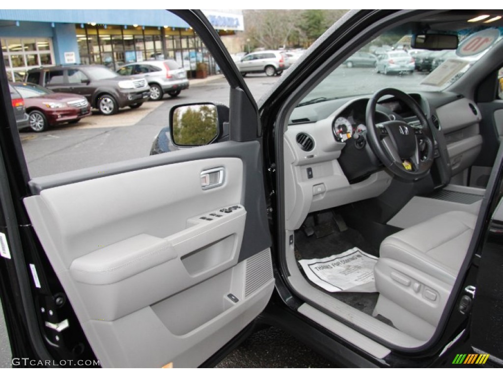 2011 Honda Pilot EX-L 4WD Gray Door Panel Photo #56798283