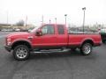 Red - F250 Super Duty FX4 SuperCab 4x4 Photo No. 4