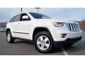 2011 Stone White Jeep Grand Cherokee Laredo 4x4  photo #25