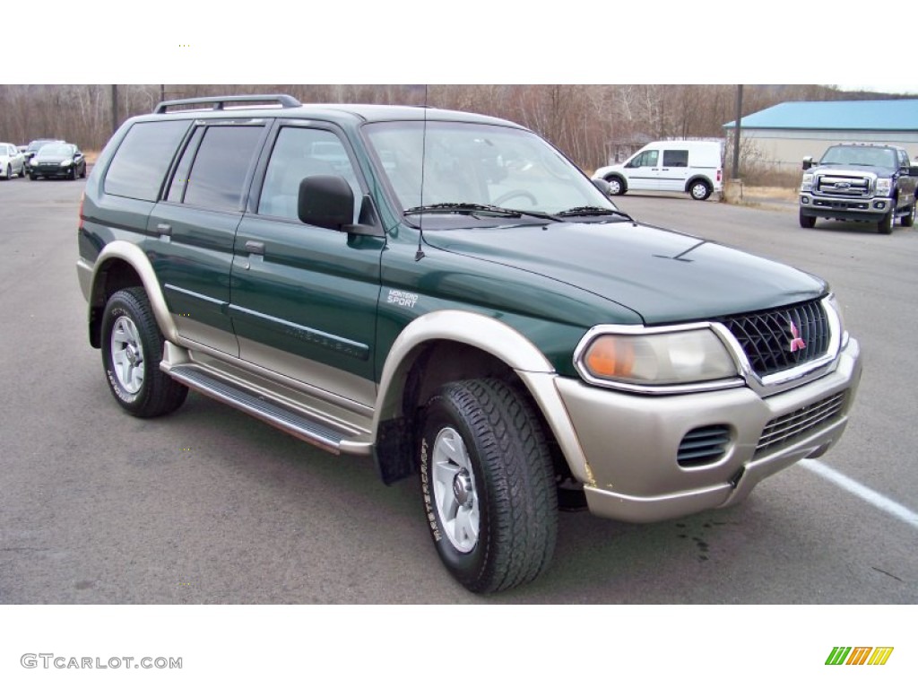New Zealand Green Pearl 2001 Mitsubishi Montero Sport XLS 4x4 Exterior Photo #56799825