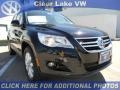 2011 Deep Black Metallic Volkswagen Tiguan SE  photo #1