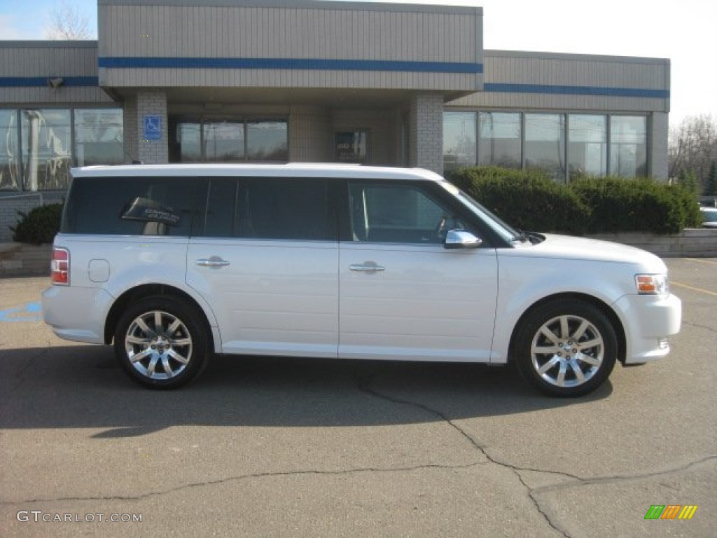 2009 Flex Limited AWD - White Platinum Tri-Coat / Charcoal Black photo #7