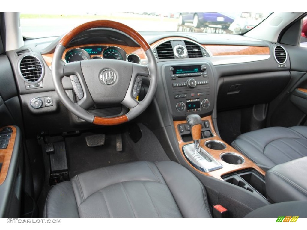 2011 Buick Enclave CXL AWD Ebony/Ebony Dashboard Photo #56800893