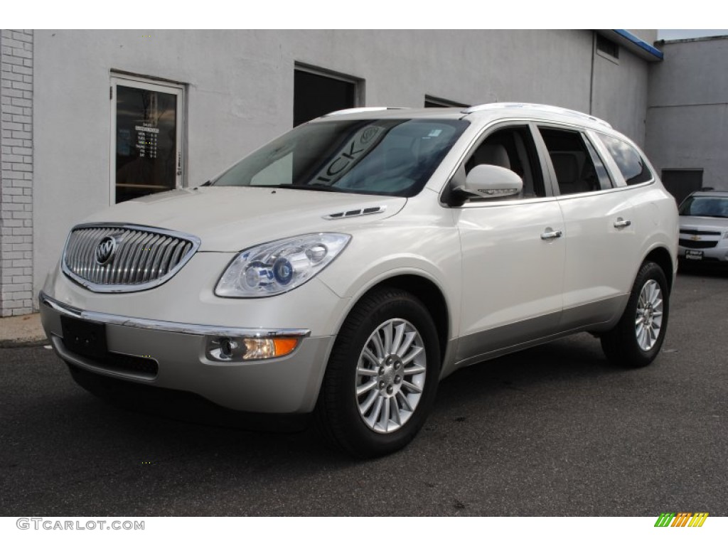 White Diamond Tricoat 2011 Buick Enclave CXL AWD Exterior Photo #56800923
