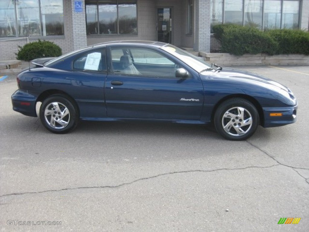 2001 Sunfire SE Coupe - Indigo Blue / Graphite photo #5