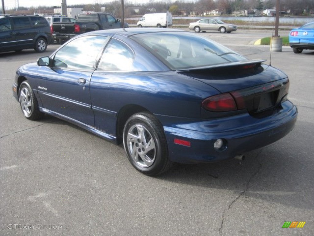 2001 Sunfire SE Coupe - Indigo Blue / Graphite photo #8