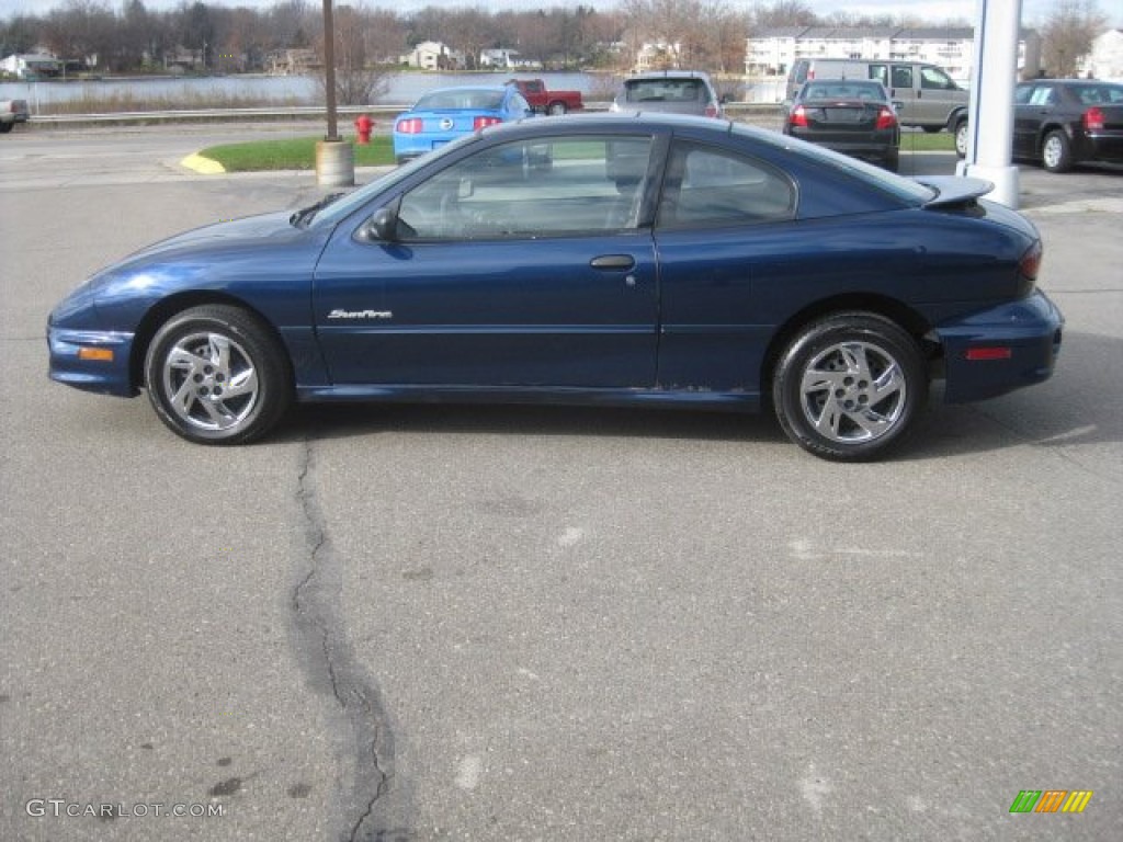 2001 Sunfire SE Coupe - Indigo Blue / Graphite photo #9