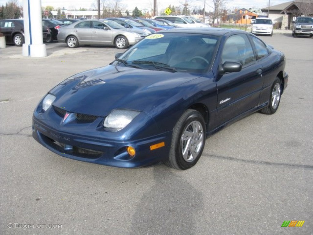 2001 Sunfire SE Coupe - Indigo Blue / Graphite photo #10