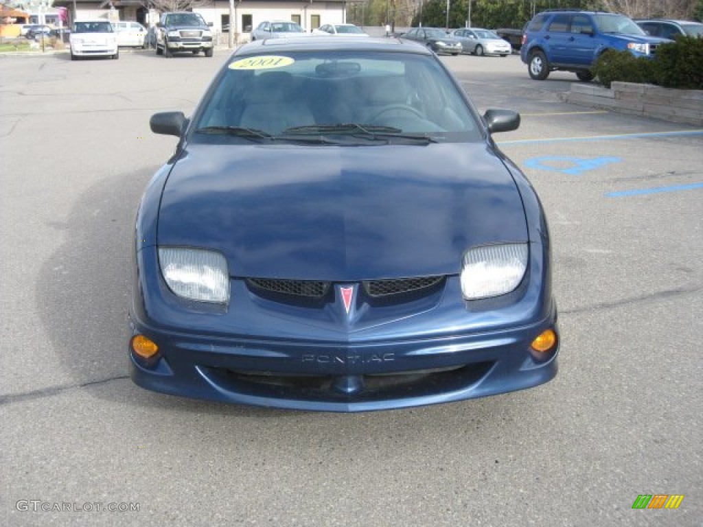 2001 Sunfire SE Coupe - Indigo Blue / Graphite photo #11