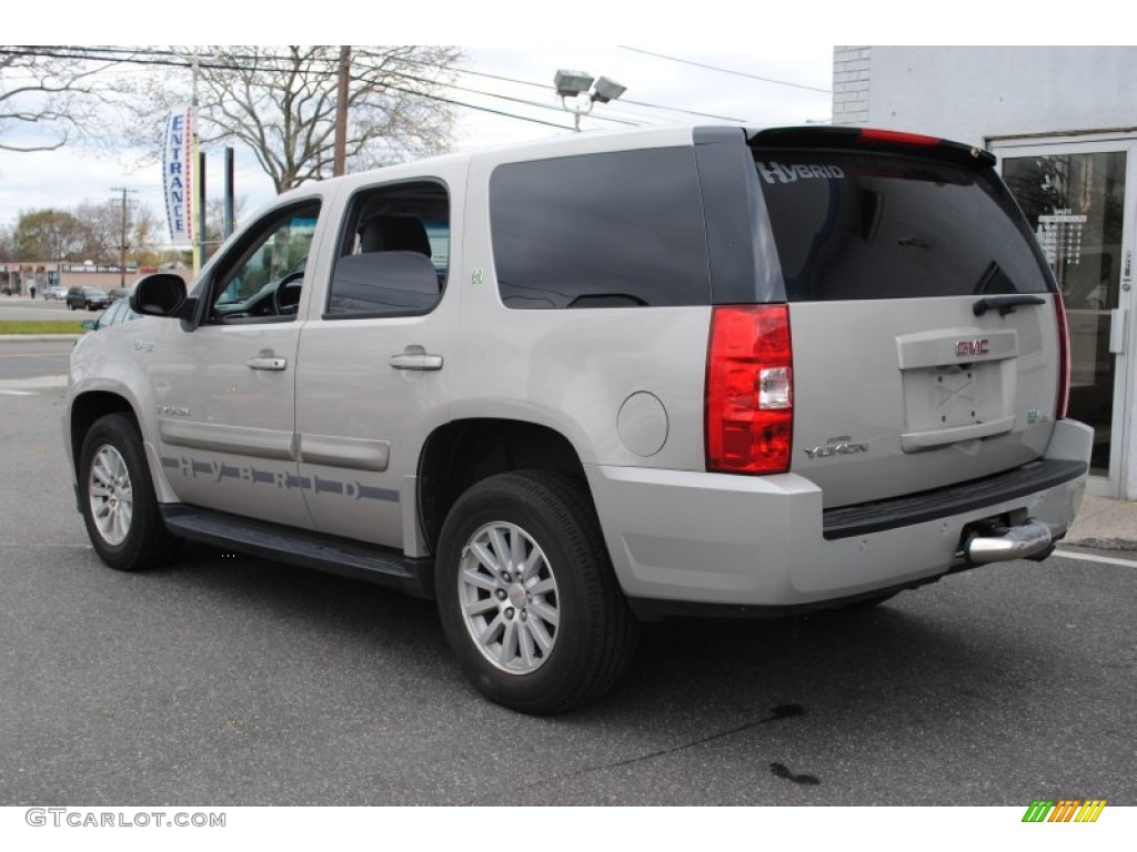 Silver Birch Metallic 2009 GMC Yukon Hybrid 4x4 Exterior Photo #56801454